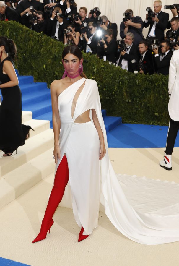 Modelka Lily Aldridge na Met Gala 2017