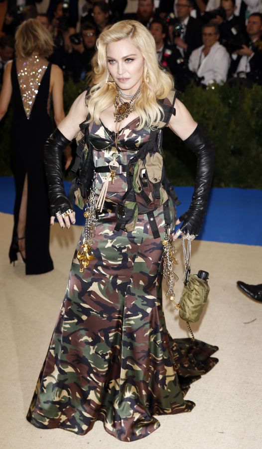 Speváčka Madonna na Met Gala 2017