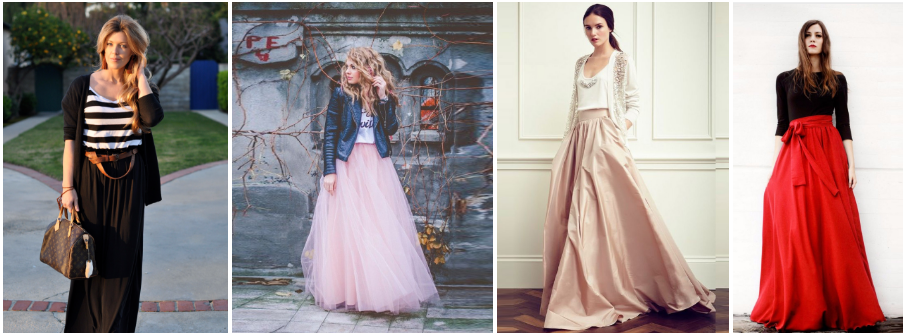V obchodoch a na internete zoženiete maxi sukne od výmyslu sveta!