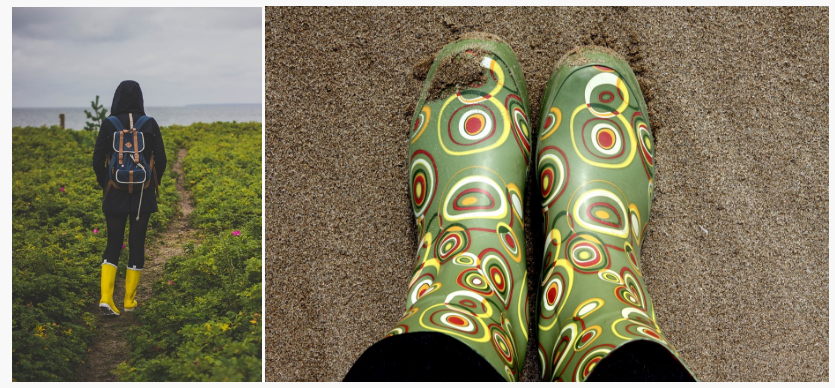 Gumaky si môžete obuť na výlet do prírody. Hodia sa však aj do mesta či na festival.