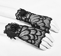 narukávnik PUNK RAVE - Peony - WS-285 BK