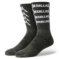 ponožky METALLICA - STACK - BLACK - STANCE - U556D19MES-BLK
