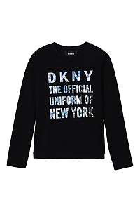 Dkny - Detské tričko s dlhým rukávom
