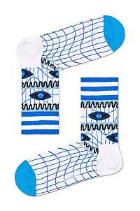 Happy Socks - Ponožky Athletic Smiling Eye Crew