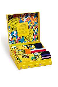 Happy Socks - Ponožky Giftbox x SPONGEBOB (6-pak)