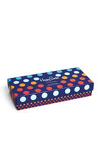 Happy Socks - Ponožky Navy (4-pak)