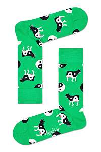 Happy Socks - Ponožky Ying Yang Cow