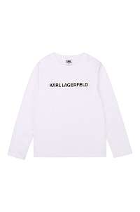 Karl Lagerfeld - Detské tričko s dlhým rukávom
