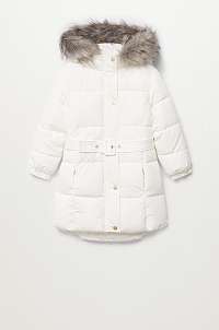 Mango Kids - Detská bunda Nieve 110-164 cm
