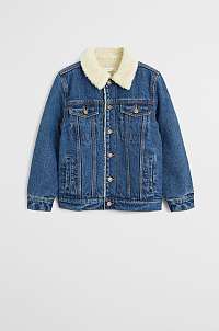 Mango Kids - Detská rifľová bunda Joe 116-164 cm