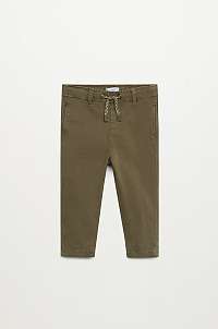 Mango Kids - Detské nohavice Cord 80-104 cm