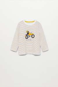 Mango Kids - Detské tričko s dlhým rukávom SCOTT