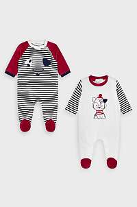 Mayoral Newborn - Overal pre bábätká (2-pak)