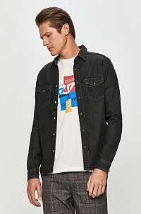 Pepe Jeans - Rifľová košeľa Jepson