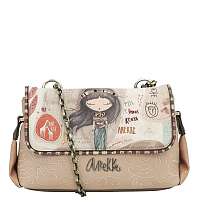 Anekke béžová crossbody kabelka Kenya