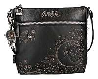 Anekke čierna crossbody kabelka Universe