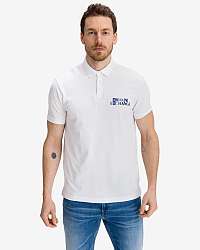 Armani Exchange biele pánske polo tričko