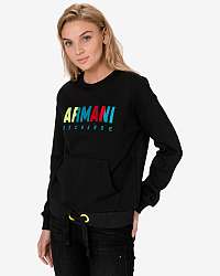 Armani Exchange Mikina Čierna