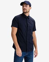 Armani Exchange modré pánska košeľa