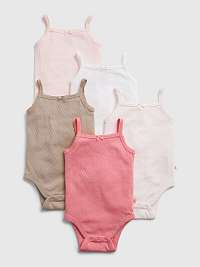 Baby body suit, 5ks Farebná