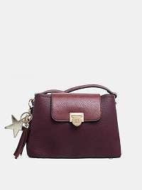 Bessie London bordová crossbody kabelka