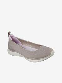 Béžové baleríny Skechers
