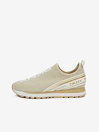 Béžové dámske slip on tenisky DKNY Jay
