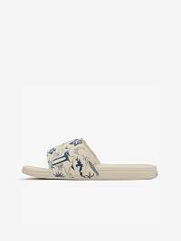 Béžové dámske vzorované šľapky VANS La Costa
