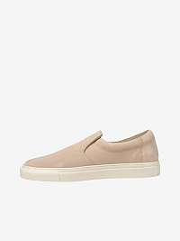 Béžové semišové slip on tenisky Jack & Jones Clive