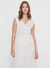 Biela blúzka VERO MODA Naomi