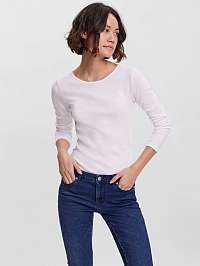 Biele dámske body VERO MODA Natasha
