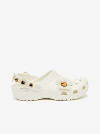 Biele dámske papuče Crocs
