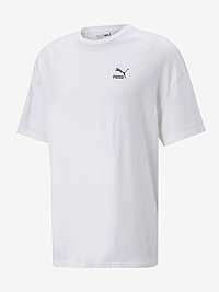 Biele pánske nadrozmerné tričko Puma Classics
