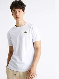 Biele pánske tričko Celio The Smpsons