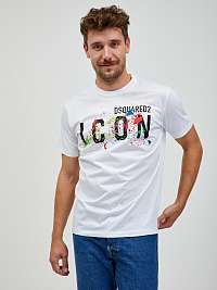 Biele pánske tričko DSQUARED2