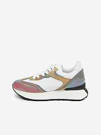 Biele tenisky na platforme Guess Luchia