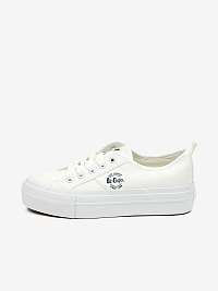 Biele tenisky na platforme Lee Cooper