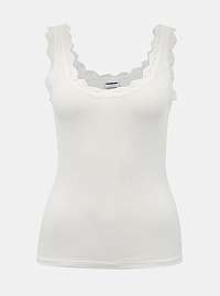 Biele tielko s krajkou Noisy May Henley