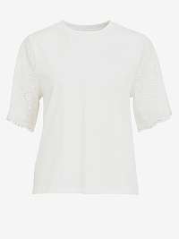 Biele tričko VILA Silinia