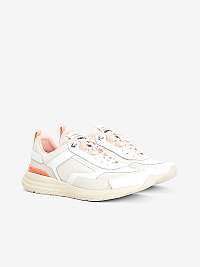 Bielo-krémové tenisky Tommy Hilfiger Feminine