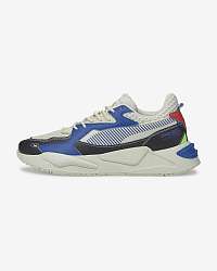 Bielo-modré unisex tenisky Puma  Re.Gen