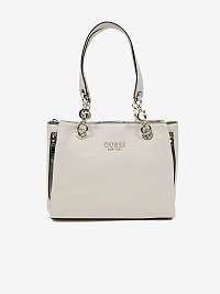 Bílá kabelka Guess Satchel