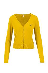 Blutsgeschwister žlté sveter Yellow Solid