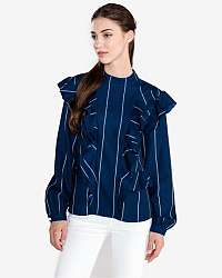 Blúzky pre ženy Scotch & Soda - modrá