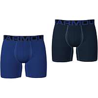 Boxerky Under Armour UA Tech 6in 2 Pack-BLU