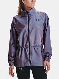 Bunda Under Armour Woven Iridescent Jkt - modrá