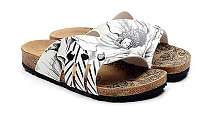 Calceo biele šľapky Casual Slippers BW