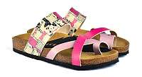 Calceo ružové šľapky Thong Sandals