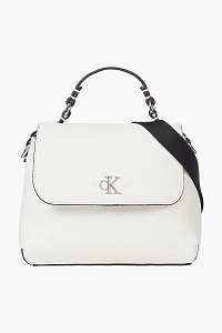 Calvin Klein biele kabelka Mini Top Handle