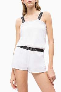 Calvin Klein biely overal Romper PVH White